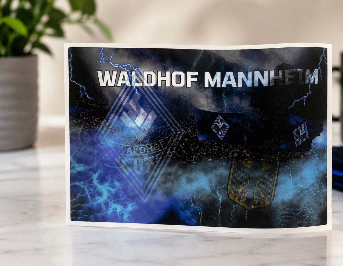 Wasserfeste Vinyl Aufkleber 100x150 mm Rechteckige Sticker für Outdoor & Branding