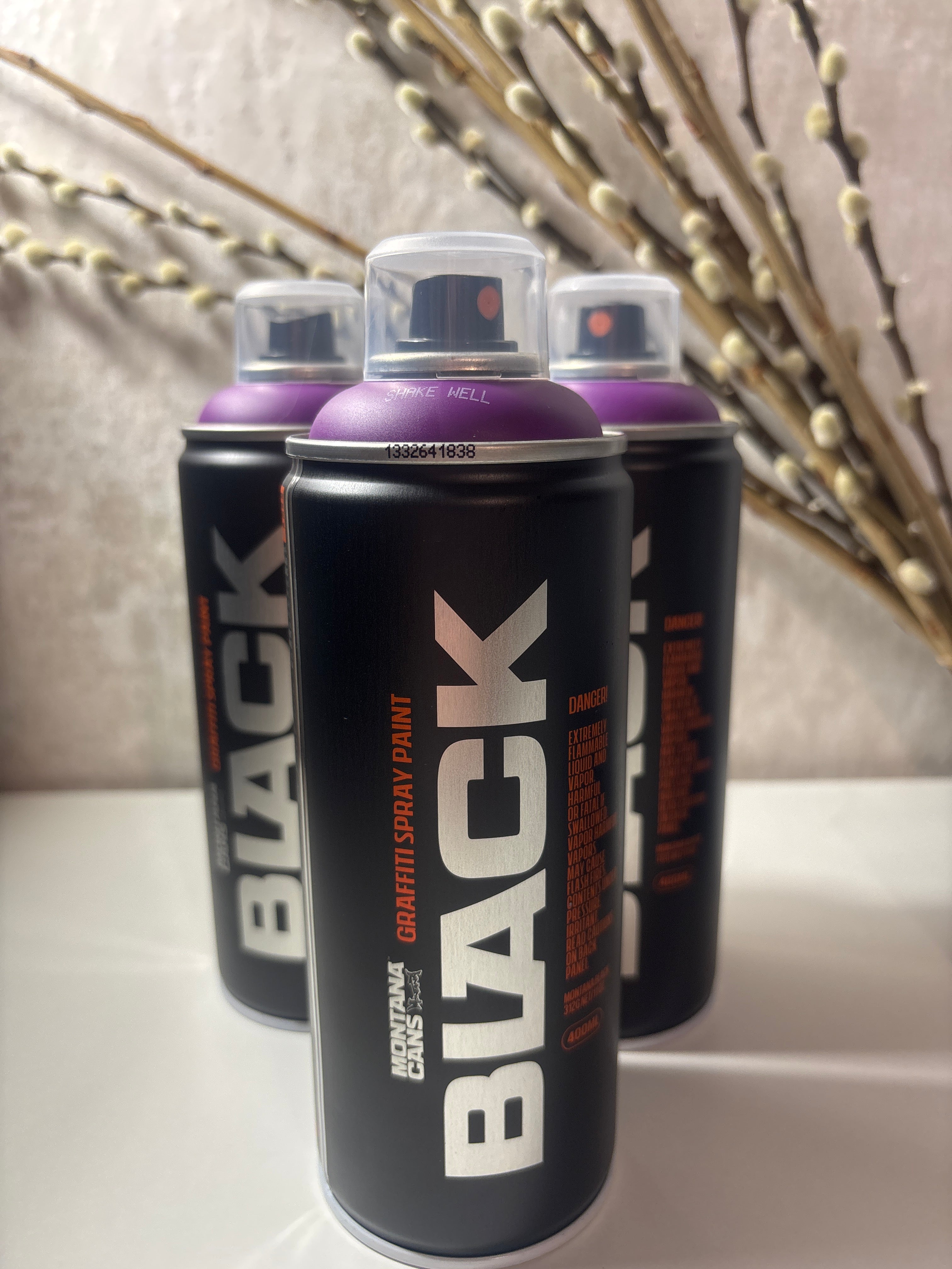 Montana BLACK 400ml Spraydose Premium Graffiti Farben