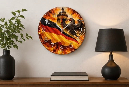 Wanduhr - modernes Design für Wohnraum & Büro