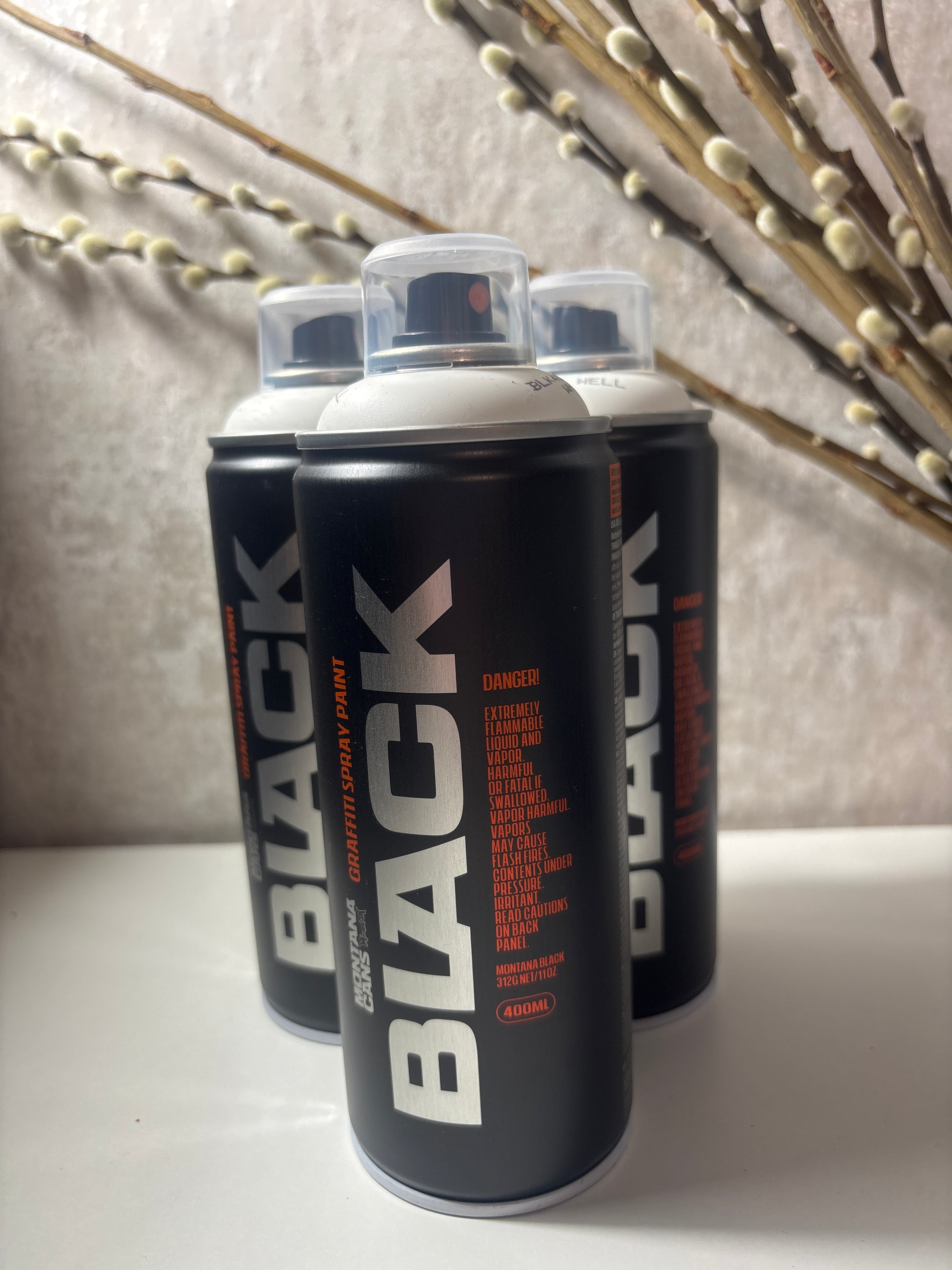 Montana BLACK 400ml Spraydose Premium Graffiti Farben