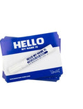 Montana Hello My Name Sticker Blue Edition