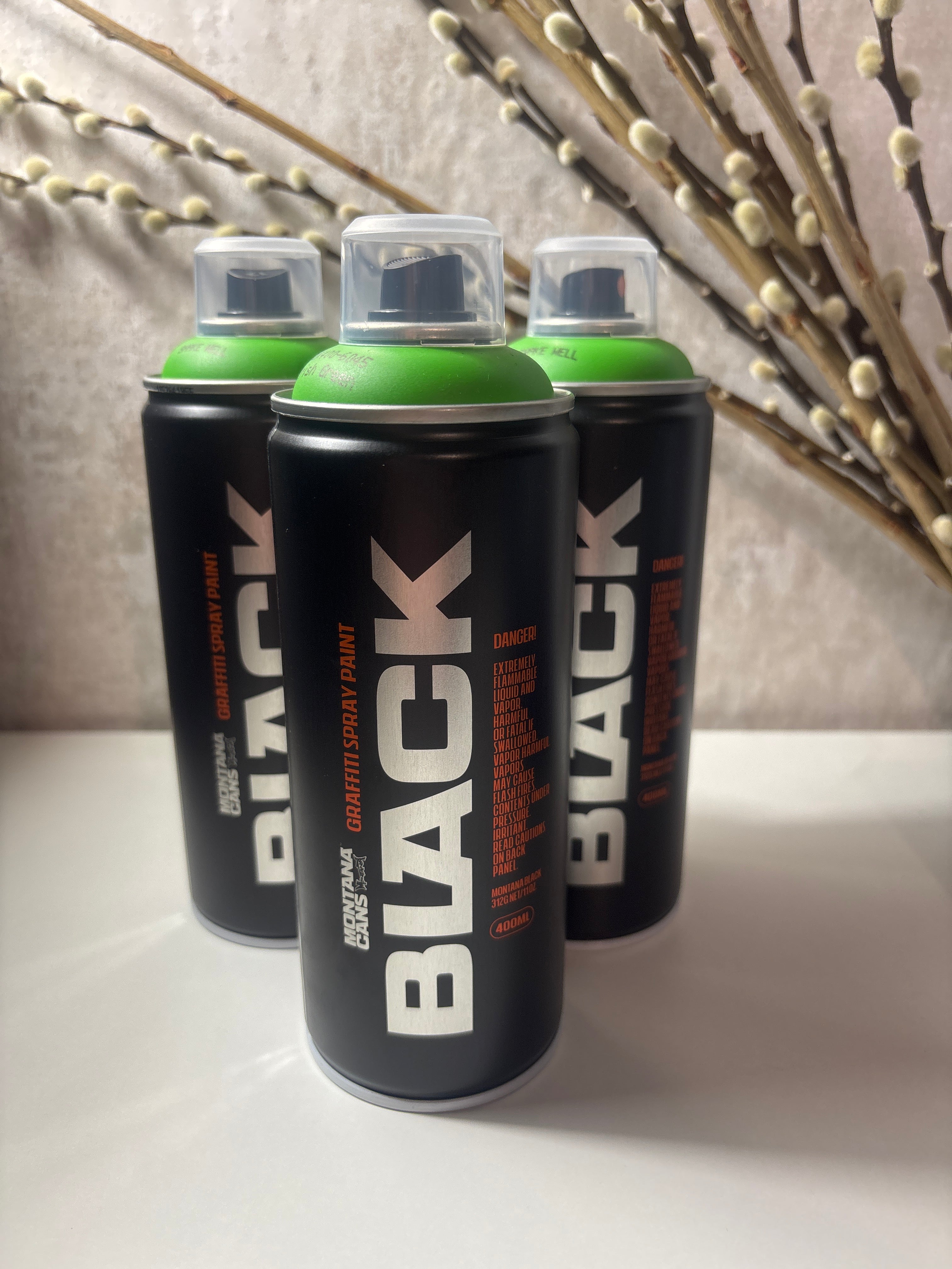 Montana BLACK 400ml Spraydose Premium Graffiti Farben