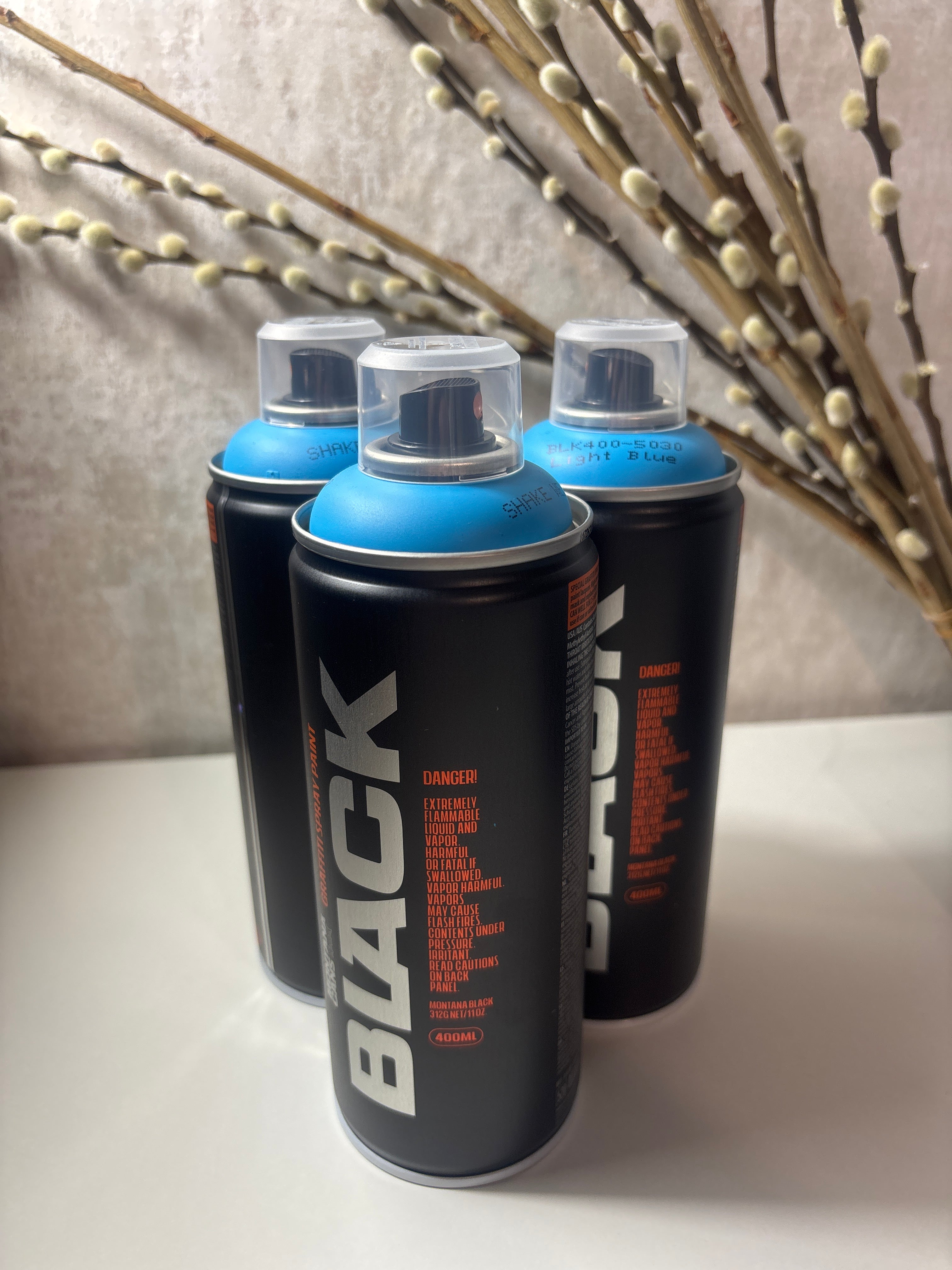 Montana BLACK 400ml Spraydose Premium Graffiti Farben