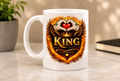 Tasse King & Queen Partner Motiv für Paare