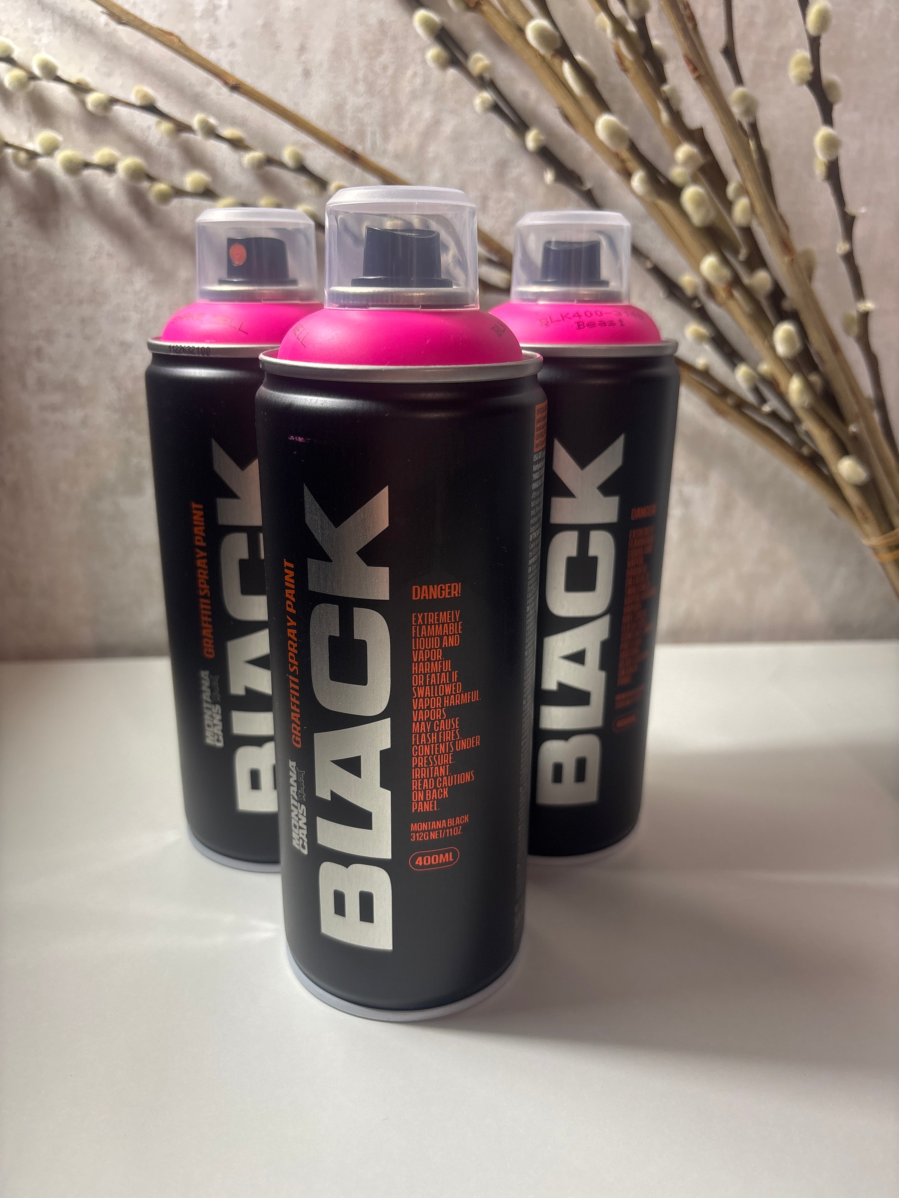 Montana BLACK 400ml Spraydose Premium Graffiti Farben