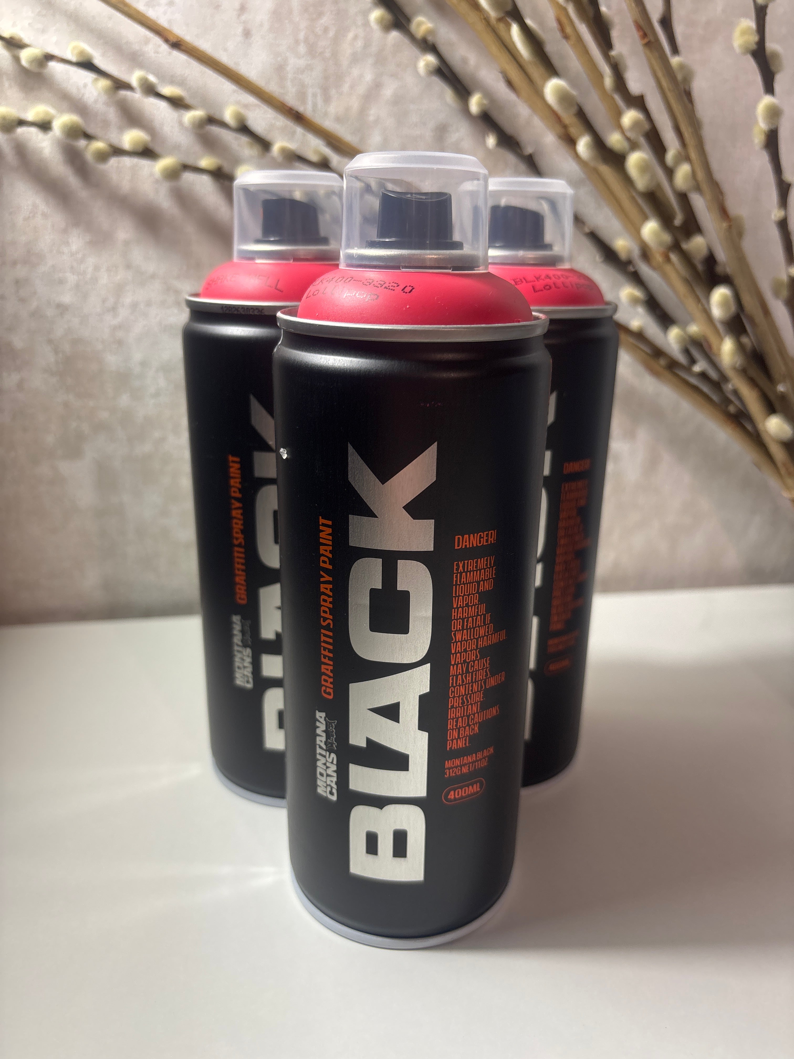 Montana BLACK 400ml Spraydose Premium Graffiti Farben