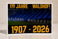 Wasserfeste Vinyl Aufkleber 100x150 mm Rechteckige Sticker für Outdoor & Branding 1907 Jahre Mannheim