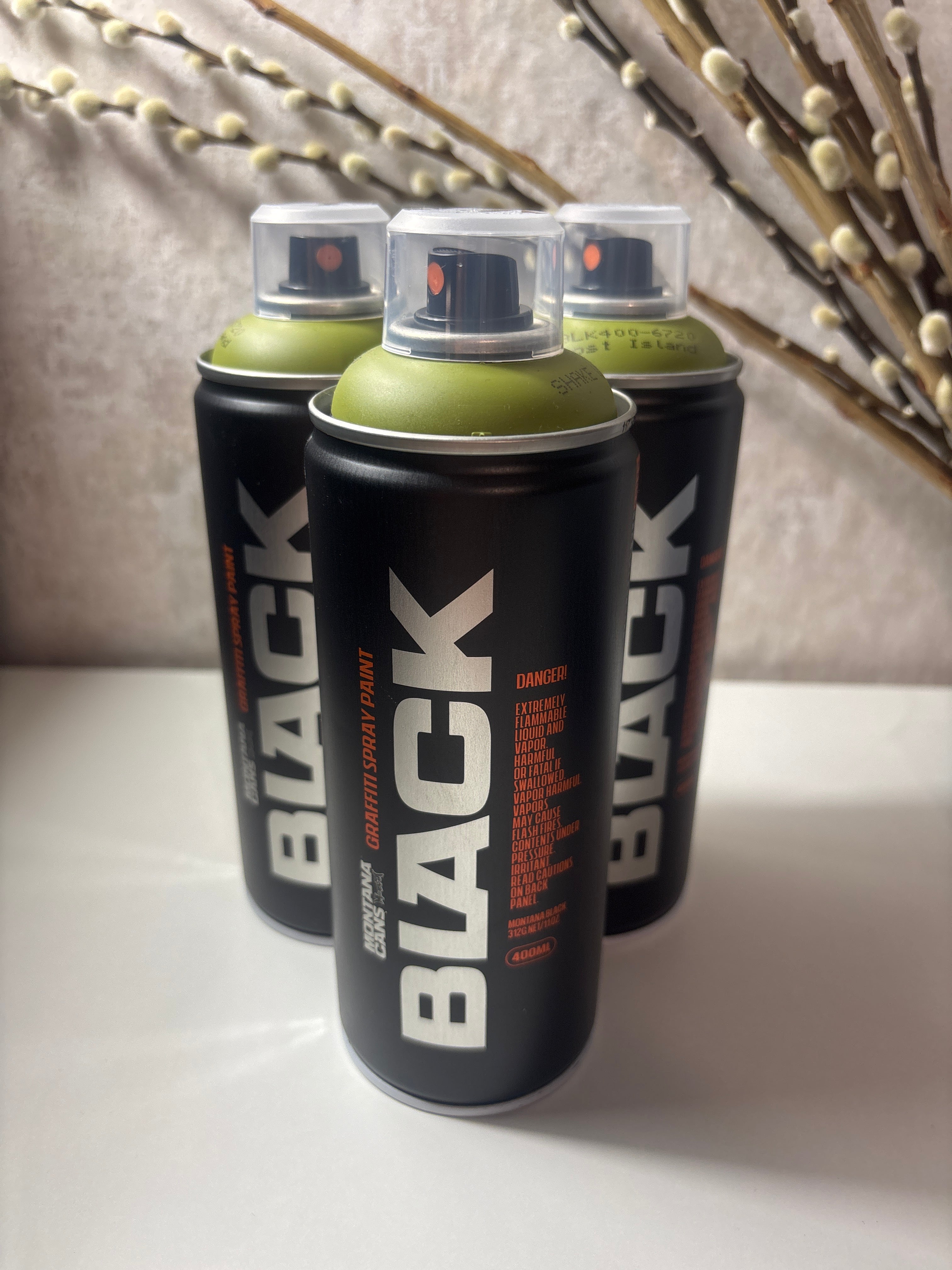 Montana BLACK 400ml Spraydose Premium Graffiti Farben