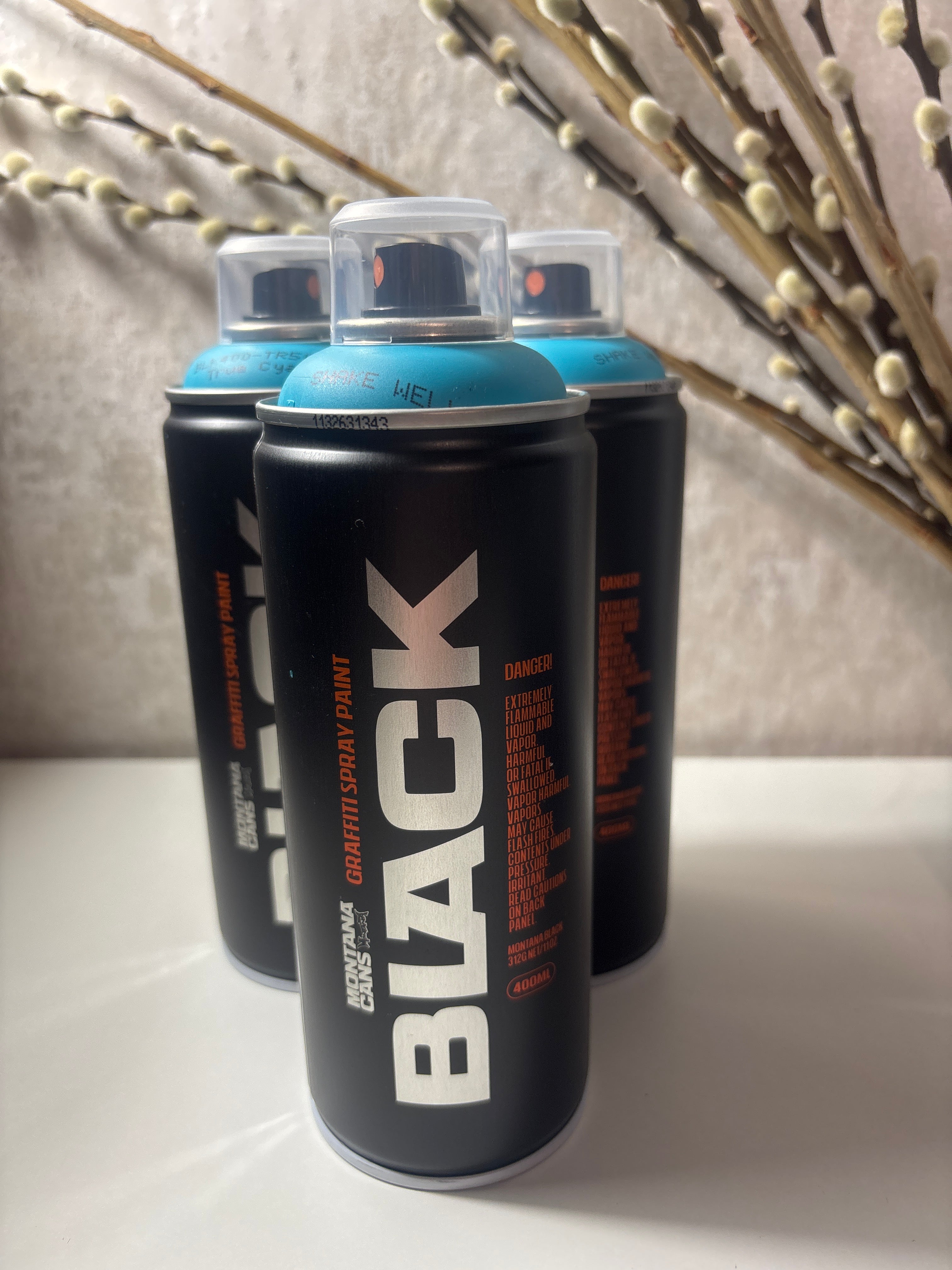 Montana BLACK 400ml Spraydose Premium Graffiti Farben