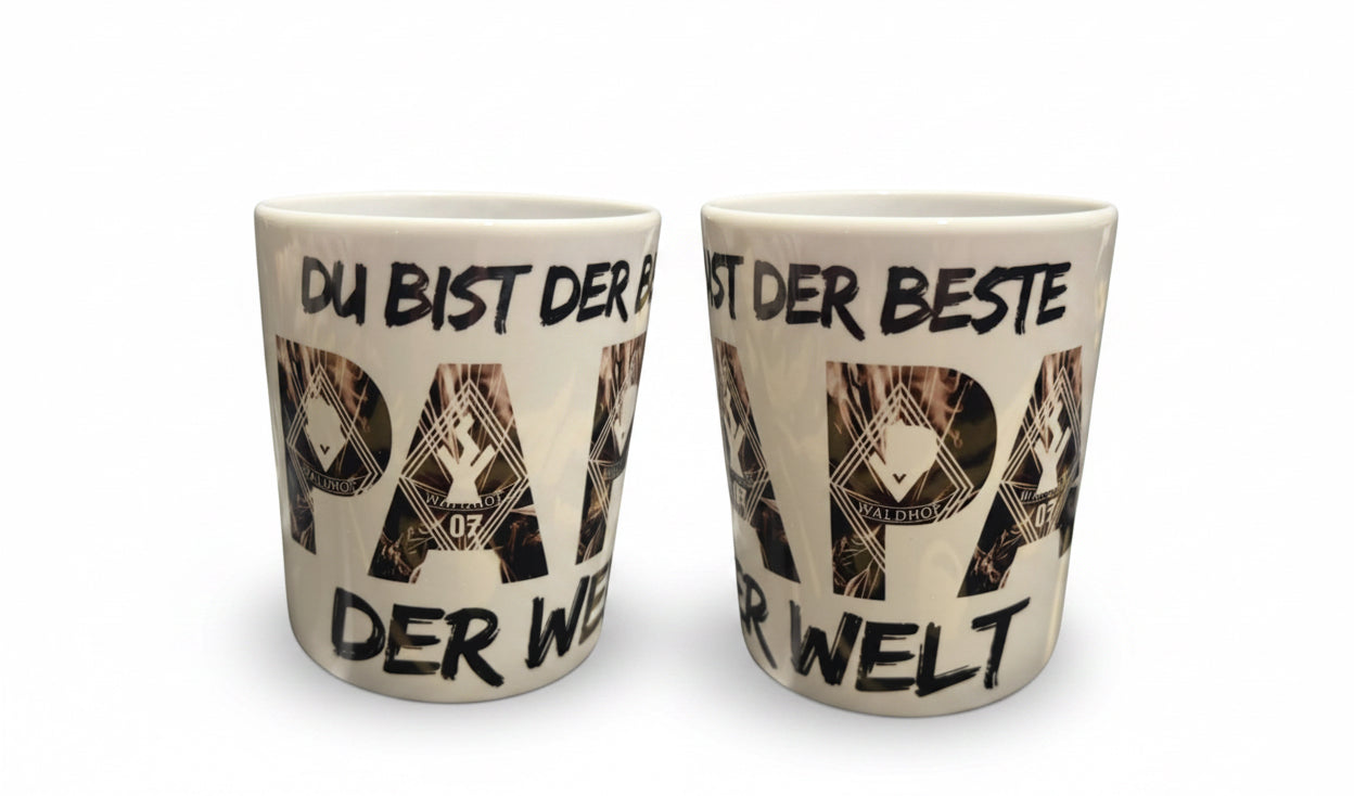 Papa Du bist der Beste Tasse