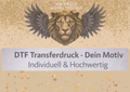 DTF Transfer mit Wunschmotiv zum Aufpressen